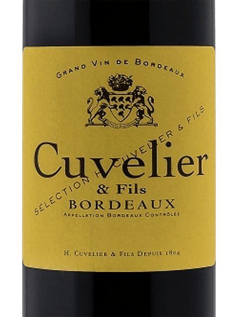 Cuvelier & Fils Rouge 2016